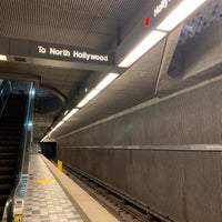 Photo taken at Metro Rail - Hollywood/Western Station (B) by Martín M. on 10/6/2019