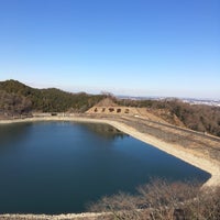 Photo taken at 城山湖 by Kenichi B. on 1/5/2019