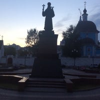 Photo taken at памятник Святителю Иосафу by Alexey V. on 9/10/2015