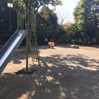 Photo taken at Mita Okanoue Park by Hiroshi A. on 11/6/2016