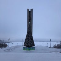 Photo taken at Монумент Дружбы народов by gigabass on 1/5/2022
