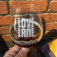 Photo taken at Love Lane Brewery by gigabass on 9/16/2019
