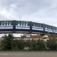 Photo taken at monorail Timiryazevskaya by gigabass on 9/12/2021