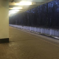 Photo taken at metro Izmaylovskaya by gigabass on 12/27/2019