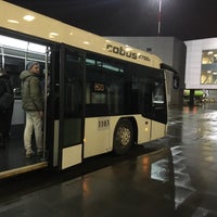 Photo taken at Airport bus by gigabass on 4/2/2018