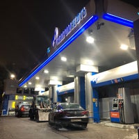 Photo taken at Газпромнефть АЗС № 49 by gigabass on 12/27/2020