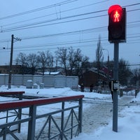 Photo taken at Железнодорожный переход у завода «Флакон» by gigabass on 1/29/2022