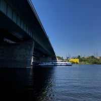Photo taken at Ленинградский мост by gigabass on 6/20/2021