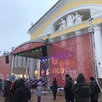Photo taken at Театральная площадь by gigabass on 1/1/2021