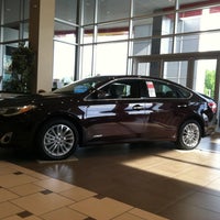 Photo taken at Cox Toyota by Jonathan H. on 5/13/2013