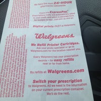 walgreens printer ink