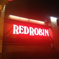 Photo taken at Red Robin Gourmet Burgers and Brews by Eric A. on 1/3/2013