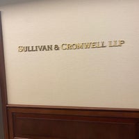 Photo taken at Sullivan &amp;amp; Cromwell LLP by Ashley L. on 11/1/2021