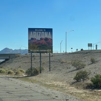 Photo taken at California/Arizona State Border by Ann L. on 10/10/2023