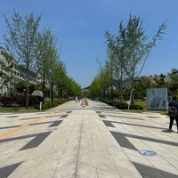 Photo taken at Yonsei University Main Gate by Atinuch D. on 6/17/2023