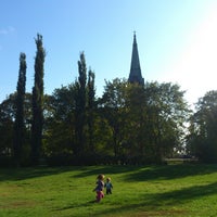 Photo taken at Rådhusparken by Francia D. on 9/7/2014