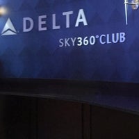 Photo taken at Delta Sky360º Club by Candice 🌴 on 8/10/2016