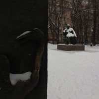 Photo taken at Памятник Ивану Крылову by Ruben M. on 12/26/2018
