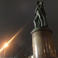 Photo taken at Памятник А. В. Суворову by Ruben M. on 11/9/2018