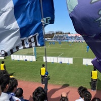 Photo taken at NHK Spring Mitsuzawa Football Stadium by taichaman on 3/9/2024