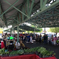 Photo taken at Farmers&#39; Market Downtown Overland Park by Kevin on 5/11/2013