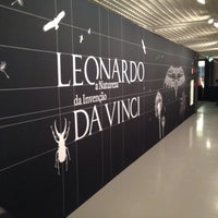 Photo taken at Leonardo da Vinci - A Natureza da Invenção by Caio Cezar F. on 2/16/2015