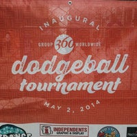 Photo taken at GROUP360 Dodgeball by Melissa on 5/2/2014