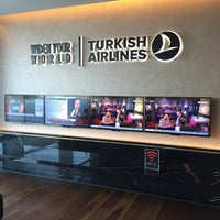 Photo taken at Turkish Airlines CIP Lounge by Alper Tolga S. on 8/8/2016