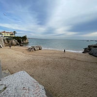 Photo taken at Praia da Rainha by Magda R. on 12/28/2023