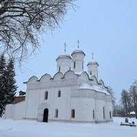 Photo taken at Ризоположенский женский монастырь by Андрей К. on 1/10/2021