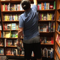 Photo taken at Waterstones by Tamer on 9/14/2019