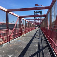 Photo taken at Williamsburg Bridge by Emily K. on 4/16/2016