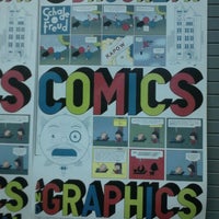 Photo taken at Brooklyn Comics and Graphic Festival by Noah X. on 11/10/2012