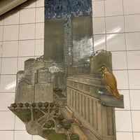 Photo taken at MTA Subway - Whitehall St (R/W) by Noah X. on 1/27/2023