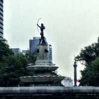 Photo taken at Avenida Paseo de la Reforma by Sonia 🍒 on 5/13/2013