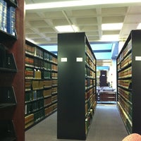 Photo taken at O&#39;Quinn Law Library by Ryan G. on 1/20/2013
