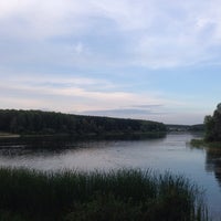 Photo taken at Шумиловское Озеро by Alexander V. on 8/14/2014