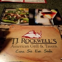 Photo taken at T.J. Rockwell&amp;#39;s American Grill &amp;amp; Tavern by Rich N. on 5/26/2017