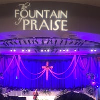 Photo taken at The Fountain of Praise by Thicke E. on 3/27/2016