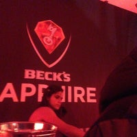 Photo taken at Beck&amp;#39;s Sapphire Pop-Up by JL J. on 1/31/2013
