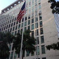 Photo taken at Consulate of the United States of America by Marily on 10/28/2012