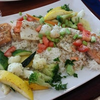 Photo taken at Greek Island Grill by xavier d. on 8/30/2014