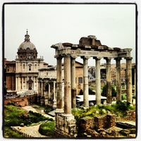 Photo taken at Roman Forum by Dimitri V. on 5/1/2013