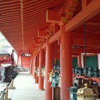 Photo taken at Kasuga-taisha Shrine by momo on 8/17/2016