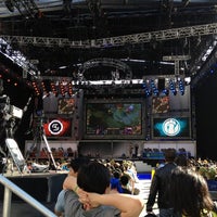 Photo taken at League of Legends Season Two World Playoffs at LA Live by Terry M. on 10/5/2012