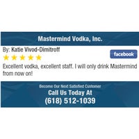 Das Foto wurde bei Mastermind Vodka, Inc. von Mastermind Vodka, Inc. am 3/28/2017 aufgenommen