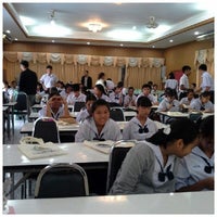 Photo taken at Rattanakosinsompochbangkhen School by Poomjit S. on 11/21/2013