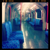 Photo taken at Central Line Train Ealing Broadway - Epping Forest by Darren B. on 7/5/2013