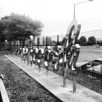 Photo taken at Langdon Park DLR Station by Darren B. on 6/29/2013