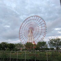 Photo taken at Palette Town Giant Sky Wheel by peko c. on 8/28/2022